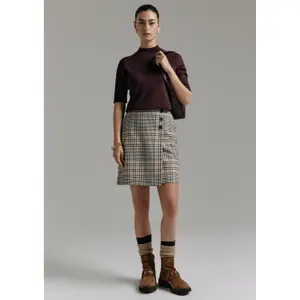 Women's wrap skirt COMMA image-6