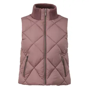 Women's Sleeveless High Collar Jacket COMMA image-0