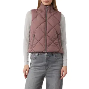 Women's Sleeveless High Collar Jacket COMMA image-2