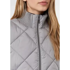 Women's Sleeveless High Collar Jacket COMMA image-3