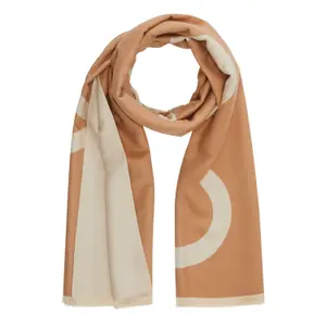 Reversible Viscose Blend Scarf for Women COMMA image-0