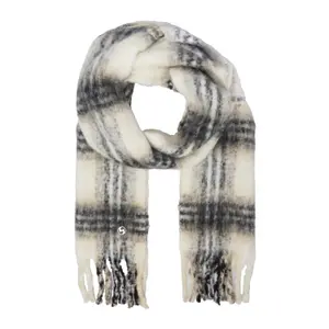 Fringed Check Scarf Women COMMA image-1