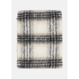 Fringed Check Scarf Women COMMA image-2