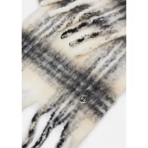 Fringed Check Scarf Women COMMA image-6