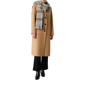 Soft and Comfortable Merino Wool Scarf for Women COMMA image-4