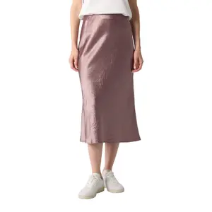 Satin Skirt for Women COMMA Midi image-2