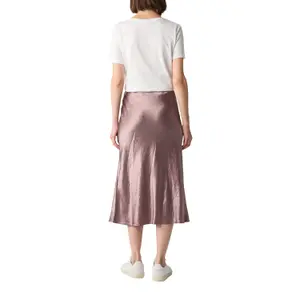 Satin Skirt for Women COMMA Midi image-5