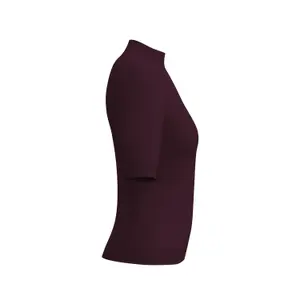 Fitted Knit Crop Top for Women COMMA image-3
