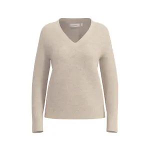 Women's knitted polo collar COMMA image-0