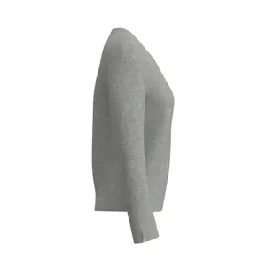 Women's knitted polo collar COMMA image-3