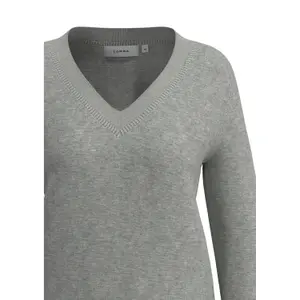 Women's knitted polo collar COMMA image-4