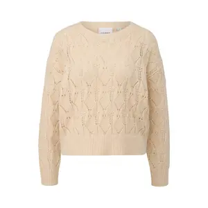 Casual Fit Ribbed Finish Women's Sweater COMMA image-0