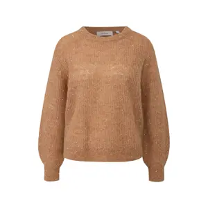 Sequin and Glitter Thread Embellished Top for Women COMMA image-0