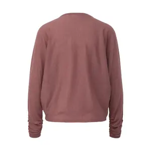 Sophisticated V-Neck Batwing Sleeve Women's Pullover COMMA image-1