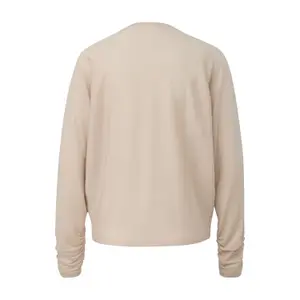 Sophisticated V-Neck Batwing Sleeve Women's Pullover COMMA image-1