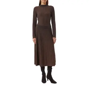 Pleated skirt for women COMMA Midi image-2