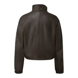 Veste courte d'intérieur en similicuir femme COMMA image-1