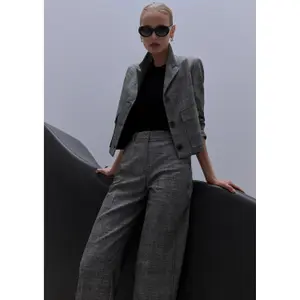 Structured Straight-Cut Jacket for Women COMMA image-2
