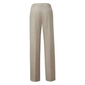 Marlène Style Striped Tennis Trousers with Shaped Waistband for Women COMMA image-1