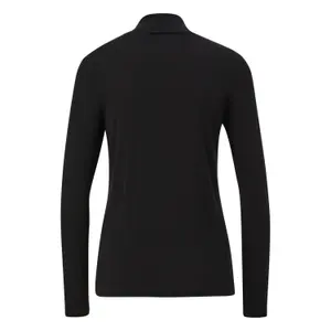 Women's Long Sleeve Lyocell T-Shirt with High Collar COMMA image-1
