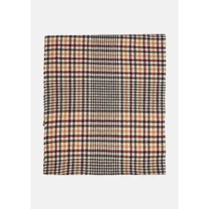 Fringed Soft Check Pattern Scarf Women's COMMA image-2