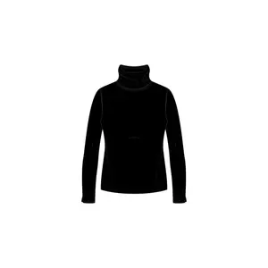 Fitted Roll Neck Long Sleeve Split Cuff Top Women COMMA image-4