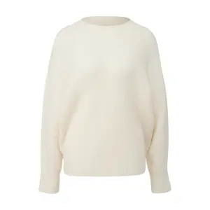 Women's Batwing Sleeve Mixed Knit Jumper COMMA image-0