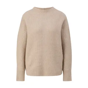Women's Batwing Sleeve Mixed Knit Jumper COMMA image-0