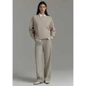 Women's Batwing Sleeve Mixed Knit Jumper COMMA image-2