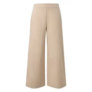 Wide Leg Corduroy Casual Fit Trousers Women COMMA image-0