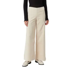 Wide Leg Corduroy Casual Fit Trousers Women COMMA image-2