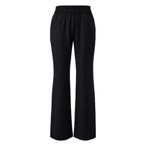 Women's Elastic Waist Marlène Style Trousers with Italian Pockets COMMA image-0