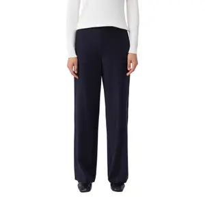 Women's Elastic Waist Marlène Style Trousers with Italian Pockets COMMA image-2