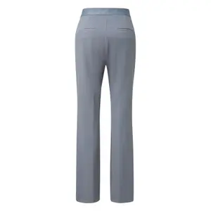 Womens Logo Waist Gabardine Suit Trousers COMMA image-1