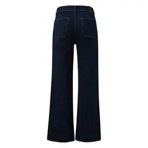 High Waist Wide Leg Jeans Light Wash Women COMMA image-1