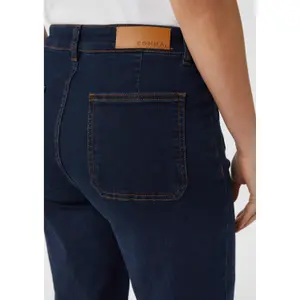 High Waist Wide Leg Jeans Light Wash Women COMMA image-3