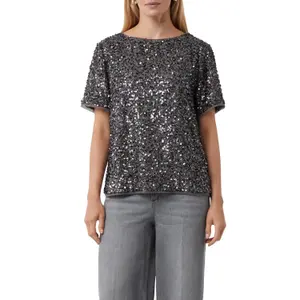 Elegant Short Sleeve Blouse for Special Occasions Women COMMA image-2