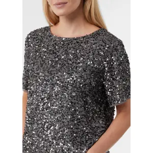 Elegant Short Sleeve Blouse for Special Occasions Women COMMA image-3