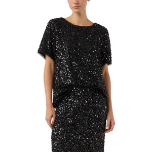 Elegant Short Sleeve Blouse for Special Occasions Women COMMA image-2