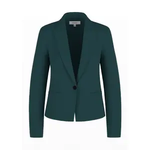 Fitted Crepe Blazer Women COMMA image-0