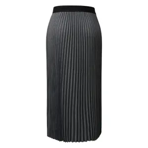 Pleated Skirt with Elasticated Waist Women COMMA image-1