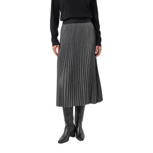 Pleated Skirt with Elasticated Waist Women COMMA image-2