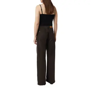 Women's Cotton Blend Thin Straps Tank Top COMMA image-5
