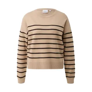 Textured Striped Pattern Women's Pull COMMA image-0