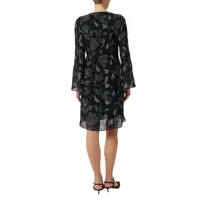 Pleated Chiffon Blouse Dress Women's COMMA image-5