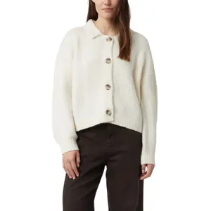 Wool and Alpaca Blend Chunky Knit Cardigan Women's COMMA image-2