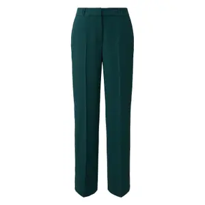 Marlène Style Crepe Trousers with Shaped Waistband Women's COMMA image-0