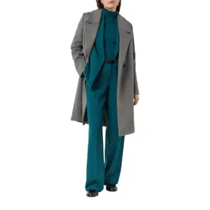 Marlène Style Crepe Trousers with Shaped Waistband Women's COMMA image-6