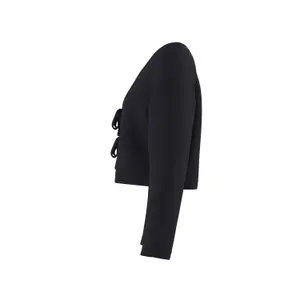 Short Cardigan with Bow Details Women COMMA image-2