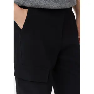 Women's Relaxed Fit Cargo Pants with Semi-Wide Legs COMMA image-3